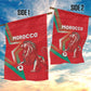 Morocco WC Football 2026 Garden Flag Go Champions Lion Spirit - African Pride