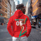 Custom Morocco WC Football 2026 Hoodie Go Champions Lion Spirit - African Pride