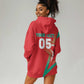 Custom Morocco WC Football 2026 Hoodie Dress Go Champions Lion Spirit - African Pride