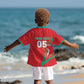 Custom Morocco WC Football 2026 Kid Hawaiian Shirt Go Champions Lion Spirit - African Pride