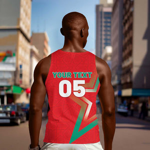 Custom Morocco WC Football 2026 Men Tank Top Go Champions Lion Spirit - African Pride