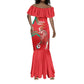 Custom Morocco WC Football 2026 Mermaid Dress Go Champions Lion Spirit - African Pride
