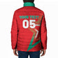 Custom Morocco WC Football 2026 Padded Jacket Go Champions Lion Spirit - African Pride