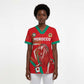 Custom Morocco WC Football 2026 Scrub Top Go Champions Lion Spirit - African Pride