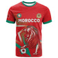 Custom Morocco WC Football 2026 T shirt Go Champions Lion Spirit LT05