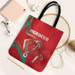 Morocco WC Football 2026 Tote Bag Go Champions Lion Spirit - African Pride