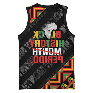Black History Month Basketball Jersey One Month Can't Hold Our History - African Pride