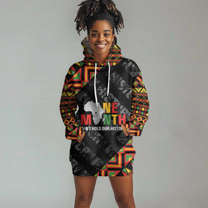 Black History Month Hoodie Dress One Month Can't Hold Our History