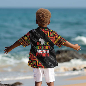 Black History Month Kid Hawaiian Shirt One Month Can't Hold Our History