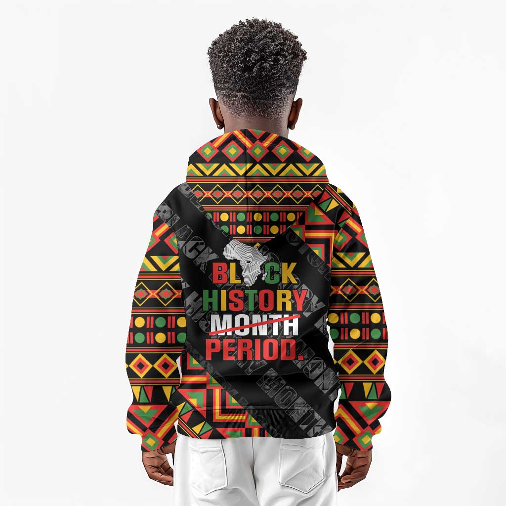 Black History Month Kid Hoodie One Month Can't Hold Our History