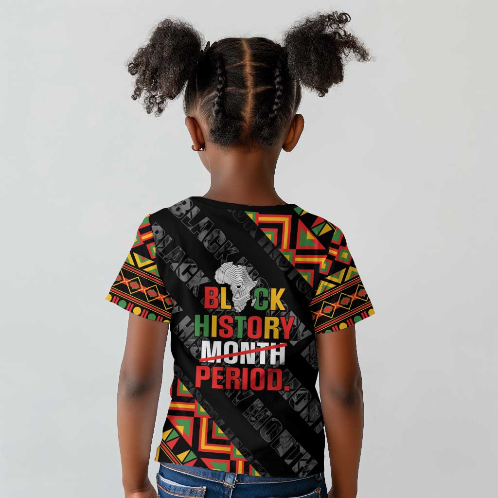 Black History Month Kid T shirt One Month Can't Hold Our History