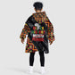Black History Month Kid Wearable Blanket Hoodie One Month Can't Hold Our History
