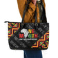 Black History Month Leather Tote Bag One Month Can't Hold Our History