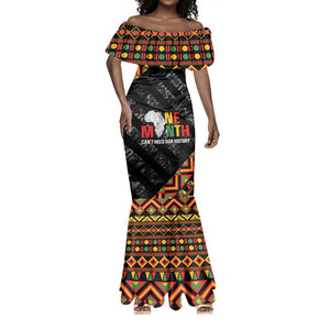 Black History Month Mermaid Dress One Month Can't Hold Our History