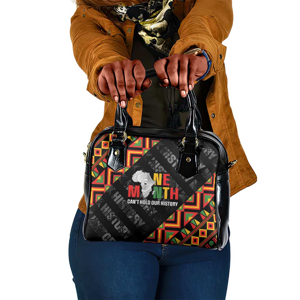 Black History Month Shoulder Handbag One Month Can't Hold Our History