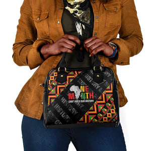 Black History Month Shoulder Handbag One Month Can't Hold Our History