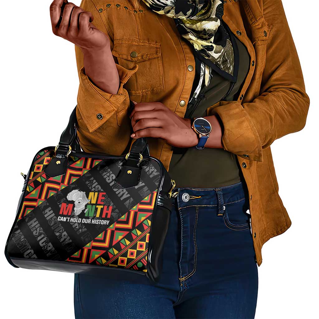 Black History Month Shoulder Handbag One Month Can't Hold Our History