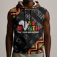 Black History Month Sleeveless Hoodie One Month Can't Hold Our History - African Pride