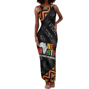 Black History Month Tank Maxi Dress One Month Can't Hold Our History