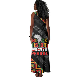 Black History Month Tank Maxi Dress One Month Can't Hold Our History