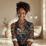 Black History Month Women Casual Shirt One Month Can't Hold Our History LT05