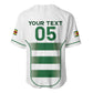 Custom Zimbabwe Sables Rugby Baseball Jersey Sporty Style