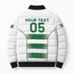 Custom Zimbabwe Sables Rugby Bomber Puffer Jacket Sporty Style