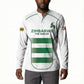 Custom Zimbabwe Sables Rugby Button Sweatshirt Sporty Style