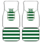 Custom Zimbabwe Sables Rugby Car Mats Sporty Style