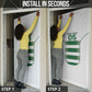 Custom Zimbabwe Sables Rugby Door Cover Sporty Style