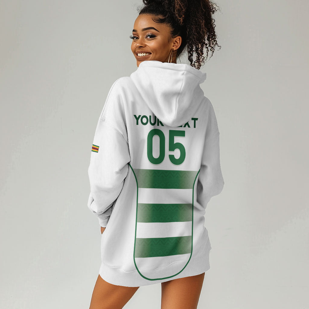 Custom Zimbabwe Sables Rugby Hoodie Dress Sporty Style