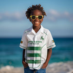 Custom Zimbabwe Sables Rugby Kid Hawaiian Shirt Sporty Style