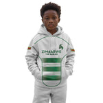 Custom Zimbabwe Sables Rugby Kid Hoodie Sporty Style