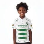 Custom Zimbabwe Sables Rugby Kid Polo Shirt Sporty Style