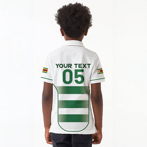 Custom Zimbabwe Sables Rugby Kid Polo Shirt Sporty Style