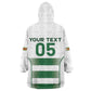 Custom Zimbabwe Sables Rugby Kid Wearable Blanket Hoodie Sporty Style