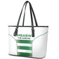 Zimbabwe Sables Rugby Leather Tote Bag Sporty Style