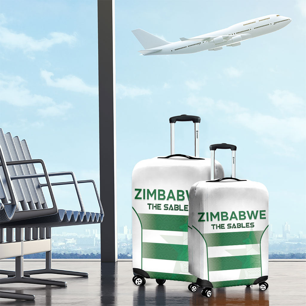 Zimbabwe Sables Rugby Luggage Cover Sporty Style