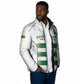 Custom Zimbabwe Sables Rugby Padded Jacket Sporty Style