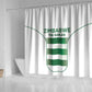 Zimbabwe Sables Rugby Shower Curtain Sporty Style
