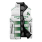 Custom Zimbabwe Sables Rugby Sleeveless Puffer Jacket Sporty Style