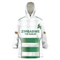 Custom Zimbabwe Sables Rugby Wearable Blanket Hoodie Sporty Style