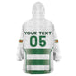 Custom Zimbabwe Sables Rugby Wearable Blanket Hoodie Sporty Style