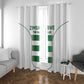 Zimbabwe Sables Rugby Window Curtain Sporty Style