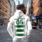Custom Zimbabwe Sables Rugby Zip Hoodie Sporty Style