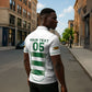 Custom Zimbabwe Sables Rugby Zipper Polo Shirt Sporty Style