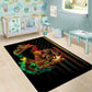Steppin' into Juneteenth 1865 Area Rug Melanin Cowgirl Grunge Style