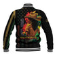 Steppin' into Juneteenth 1865 Baseball Jacket Melanin Cowgirl Grunge Style