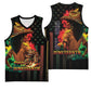 Steppin' into Juneteenth 1865 Basketball Jersey Melanin Cowgirl Grunge Style
