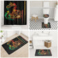 Steppin' into Juneteenth 1865 Bathroom Set Melanin Cowgirl Grunge Style